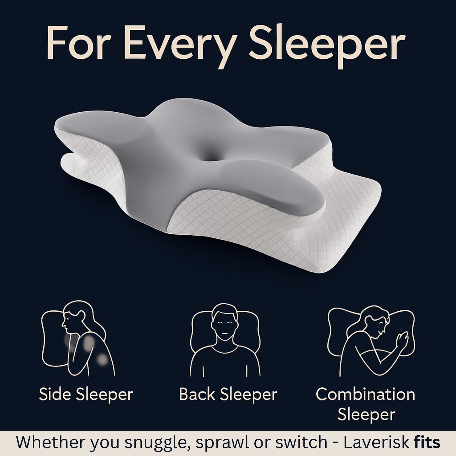 Melissa - Butterfly Memory Foam Pillow